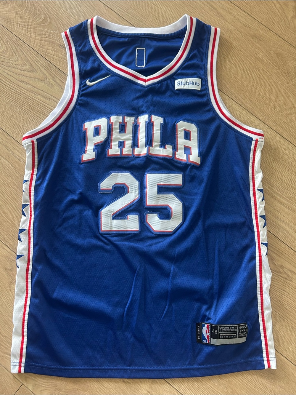 Philadelphia 76ers Ben Simmons 25 Jersey